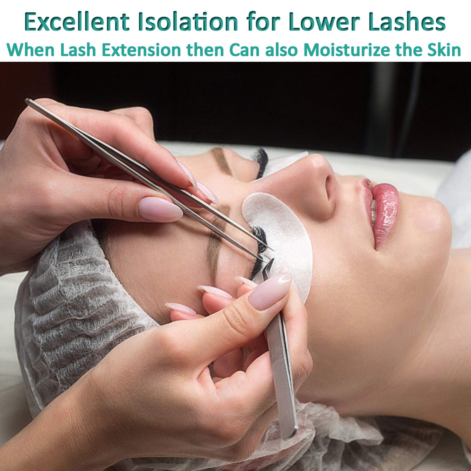kovko gel patch for lash extensions purple offers comfortable cushioning for delicate eye area.