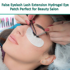 kovko lint-free under-eye pad purple closeup ensures steady placement during treatments.