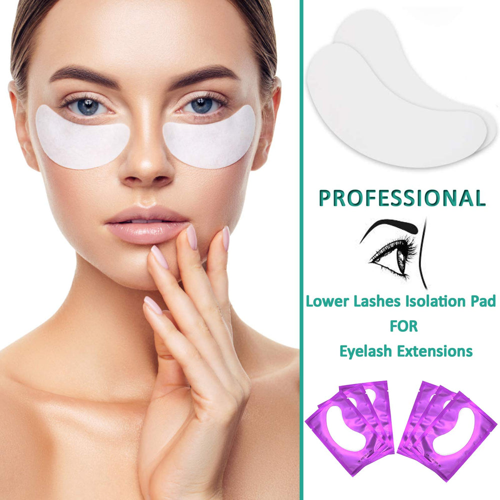 kovko purple lash-extension-protective-pads guard eyes and simplify coverage during grafting.