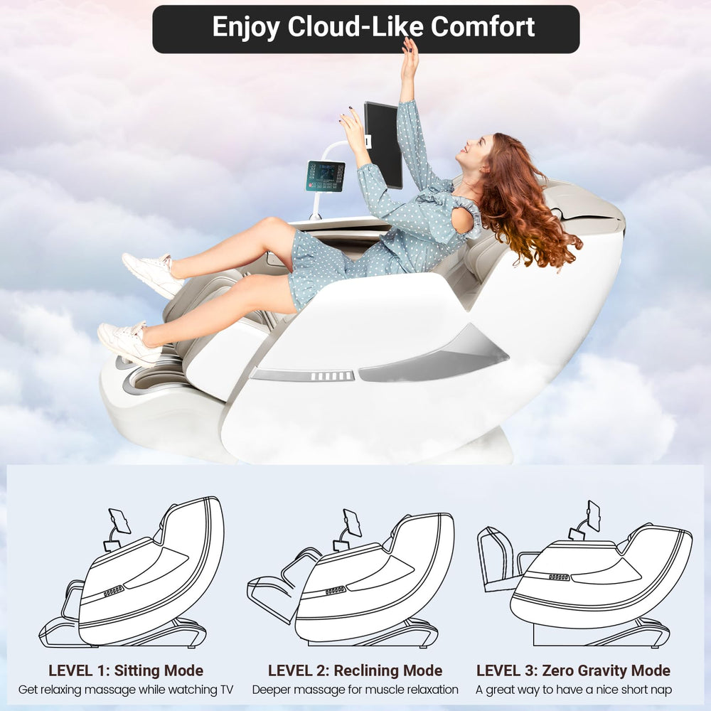 KoziSense A18 upgraded foot massager with calfrest extension