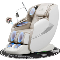 KoziSense A18 full-body massage chair with body scan for personalized relaxation