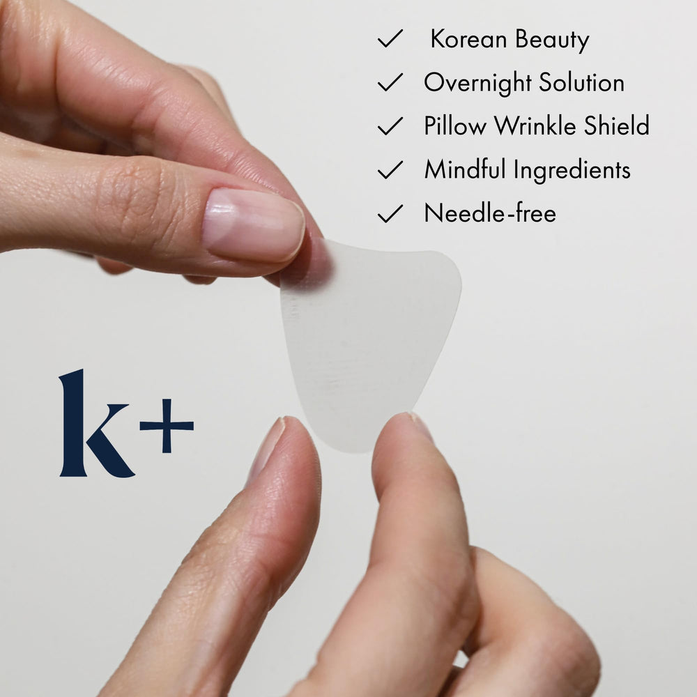 KPLUS smile-lines patch helps soften mouth-area lines for a smoother look.
