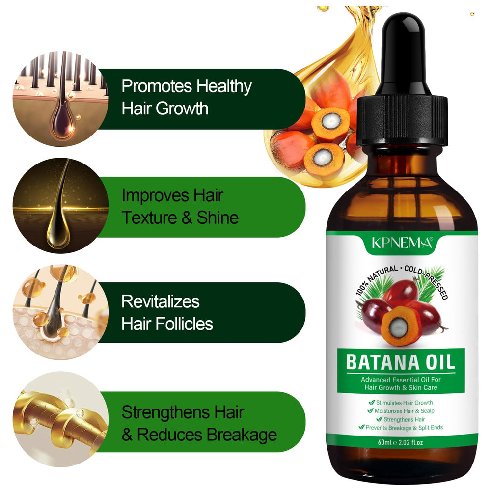 KPNEMA Batana oil dropper – multi-use nourishment for hair and skin