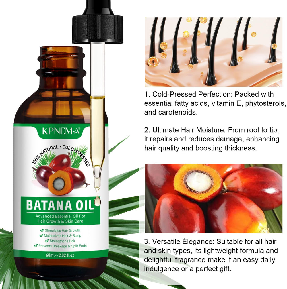KPNEMA Batana oil on skin – deep hydration for dry, rough patches