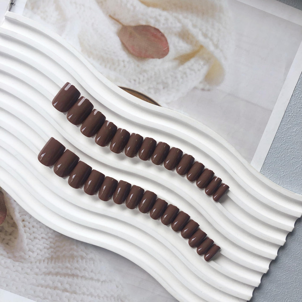 KQueenest durable press-on nails in use during daily activities without chipping.