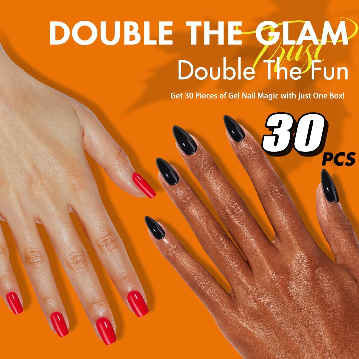 KQueenest easy home-application nails kit for quick DIY manicures.