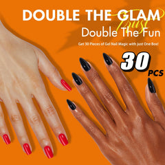 KQueenest reusable press on nails designed for multiple wears