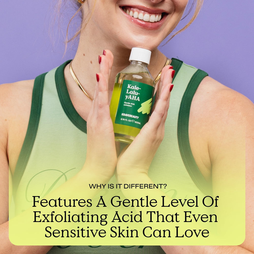 KraveBeauty Kale-Lalu-yAHA vegan cruelty-free logo reinforces mindful beauty.