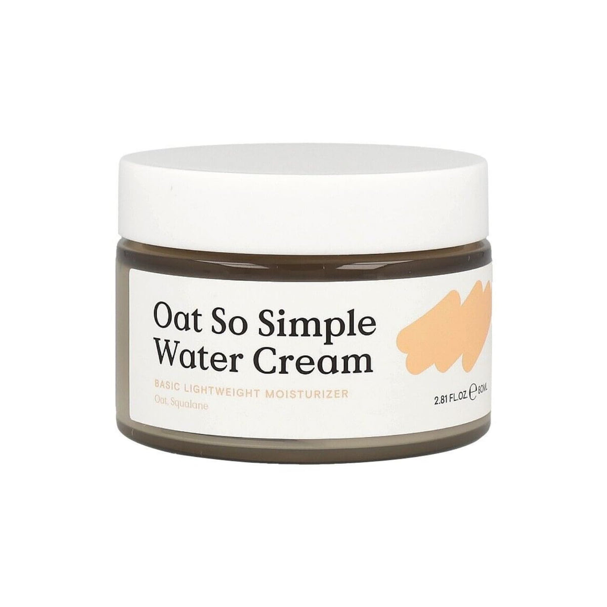KraveBeauty Oat So Simple Water Cream jar closeup for soothing, hydrating skin