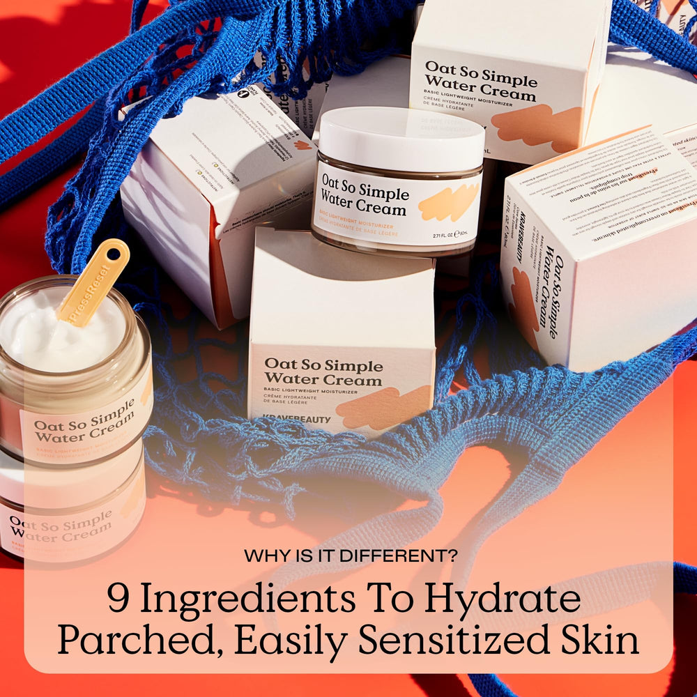 KraveBeauty Oat So Simple Water Cream vegan cruelty-free label emphasizes ethics