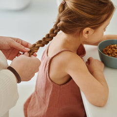 Krazy4K soft-hand-feel hair ties close-up for snag-free daily wear.