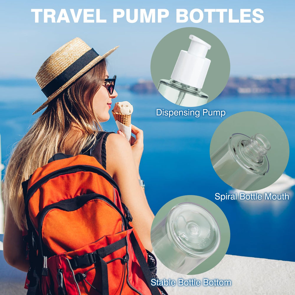 KREMORV 100ml travel bottle designed for compact skincare storage.