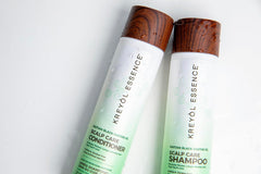 Kreyol Essence conditioner with shea butter ingredients for healthy shine and easy detangling