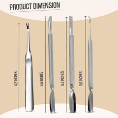 Krisp Beauty ingrown toenail lifter with ergonomic grip for gentle lifting