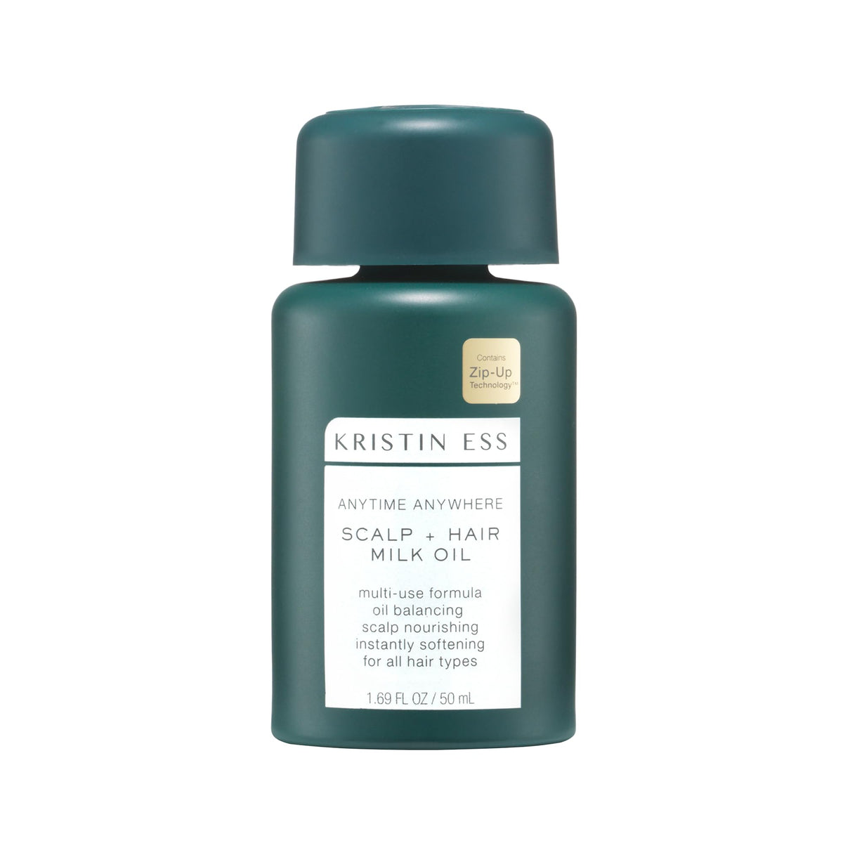 Kristin Ess Anytime Anywhere Scalp Oil bottle ready for daily scalp hydration