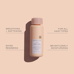Kristin Ess Signature Set packaging highlights vegan, paraben-free salon care for all hair types.