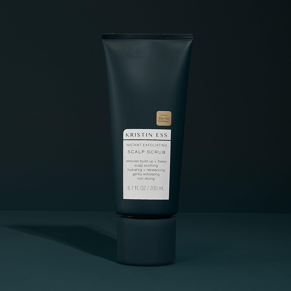 Kristin Ess sulfate-free paraben-free label image emphasizes clean ingredients