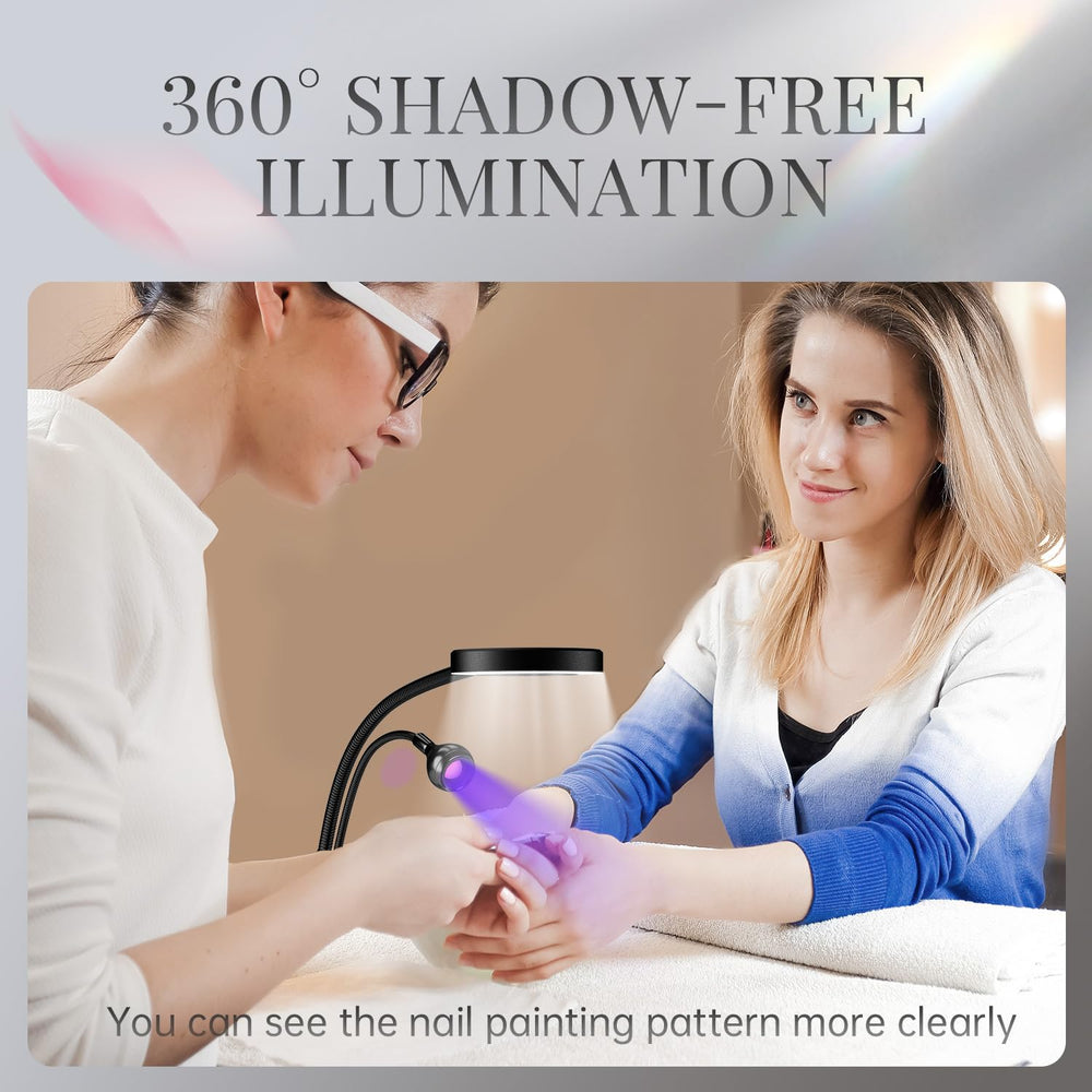 krofaue portable uv nail lamp supports quick manicures anywhere