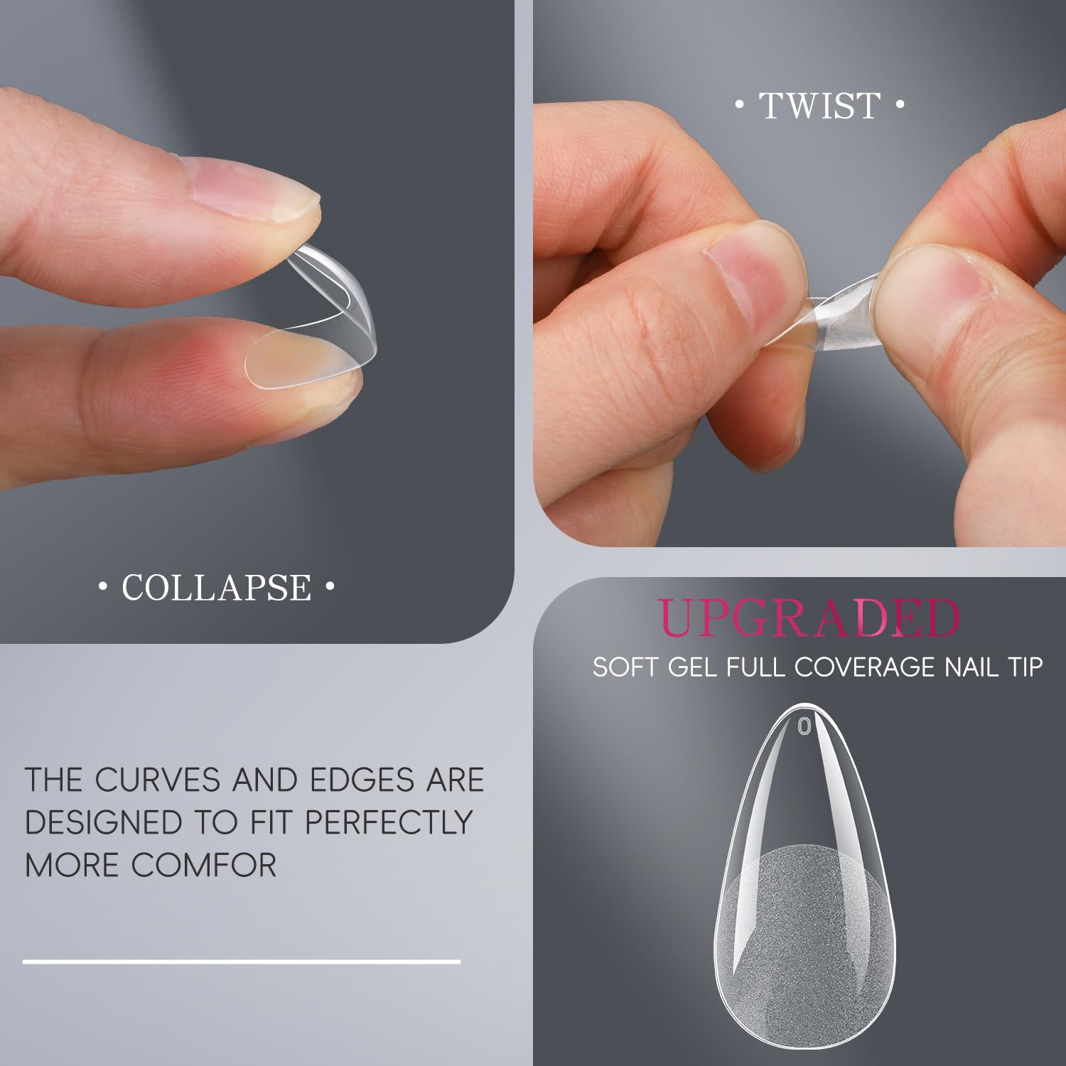 krofaue soft gel material delivers lightweight natural coverage for daily wear