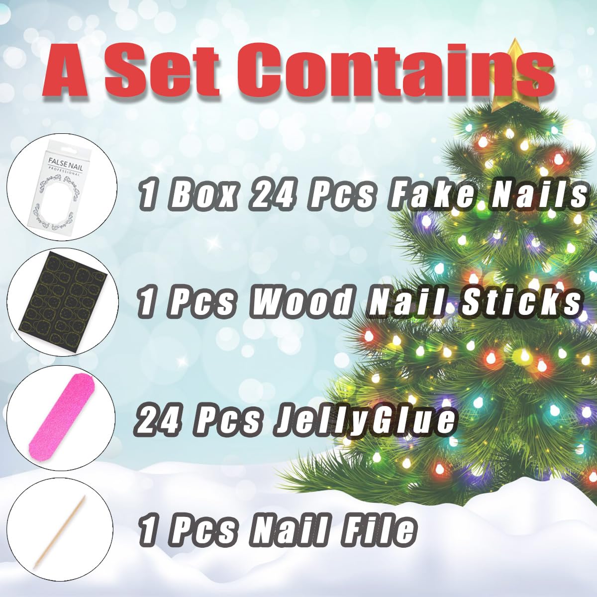 KRTBKR easy-application nails save salon time and effort.