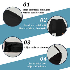 Kryxelion hair weave sleeve breathable mesh delivers lightweight comfort for long wear.