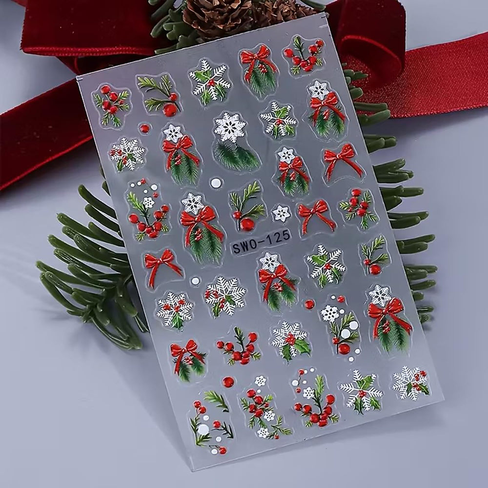 KSTBJN holiday stickers work on faces, phones, and gift boxes for gifting vibes