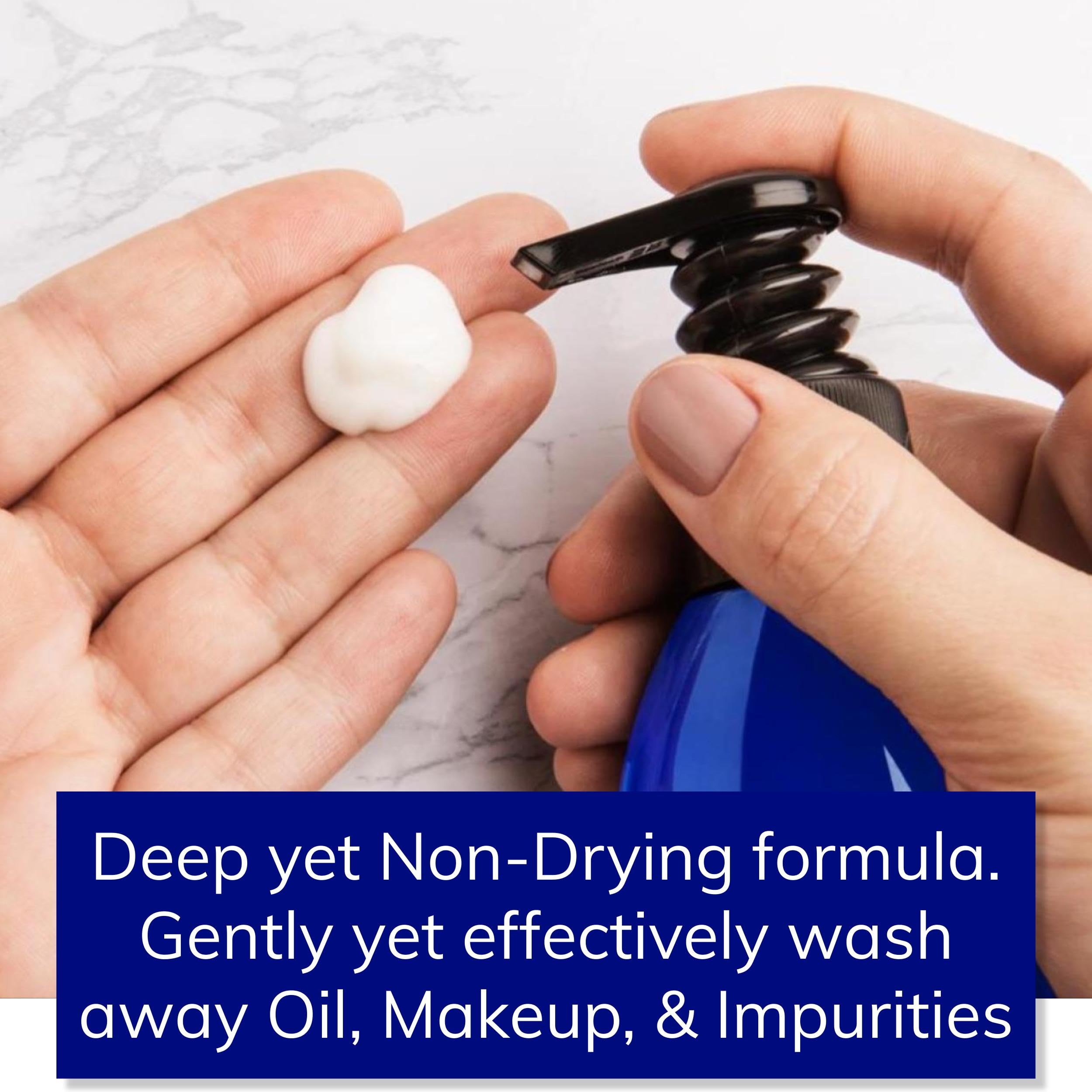 Ktchn Apothecary sulfate-free foaming formula pours into palm for a soft, deep clean.