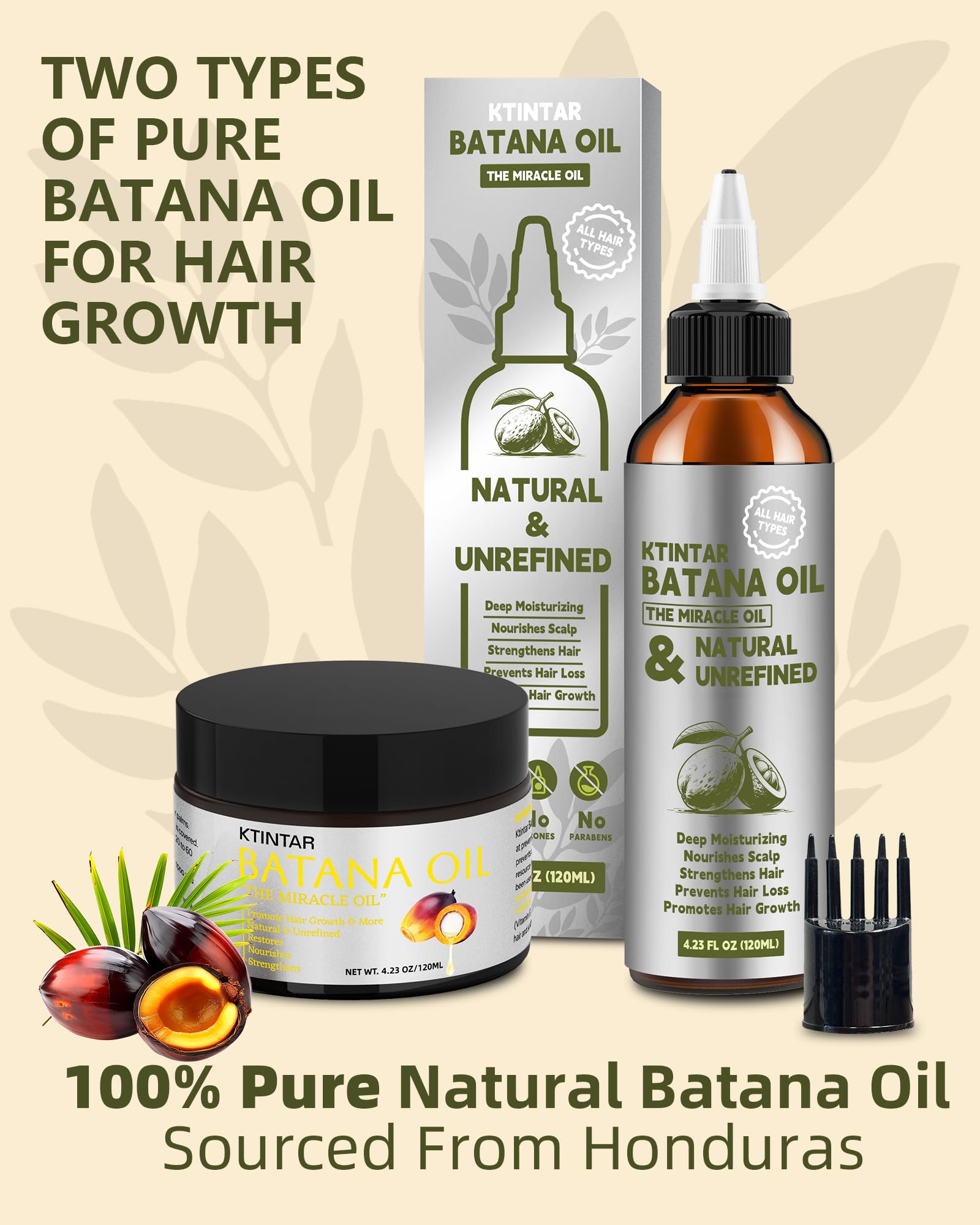 Ktintar Batana Oil packaging — eco-friendly Honduran heritage packaging