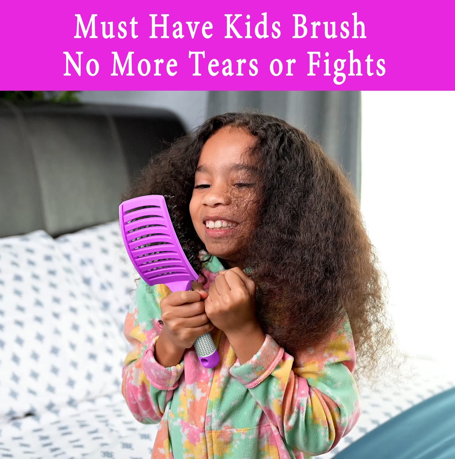 KTKUDY Detangling Brush suitable for kids and adults for easy detangling