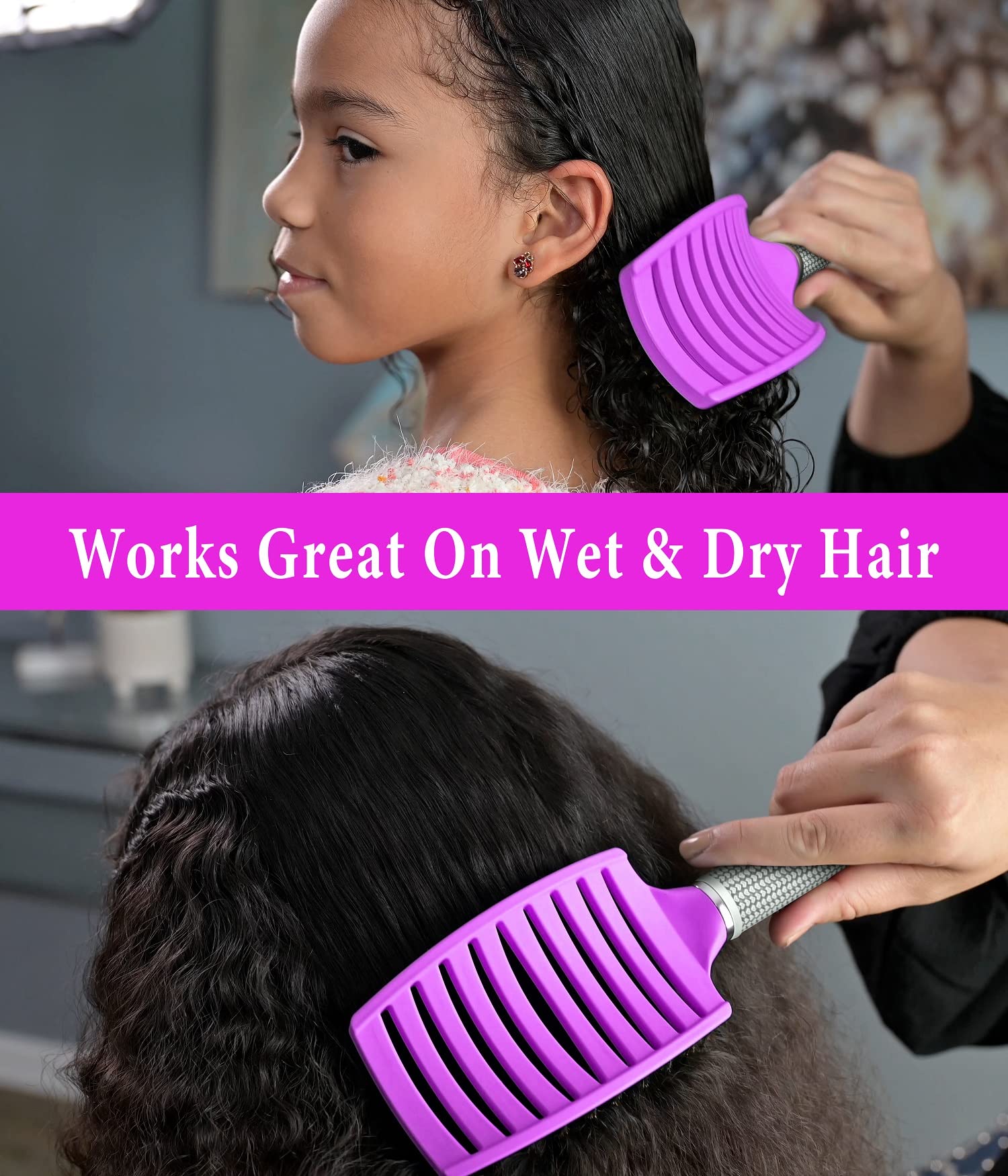 KTKUDY Purple detangler gift-pack highlights thoughtful hair care gift