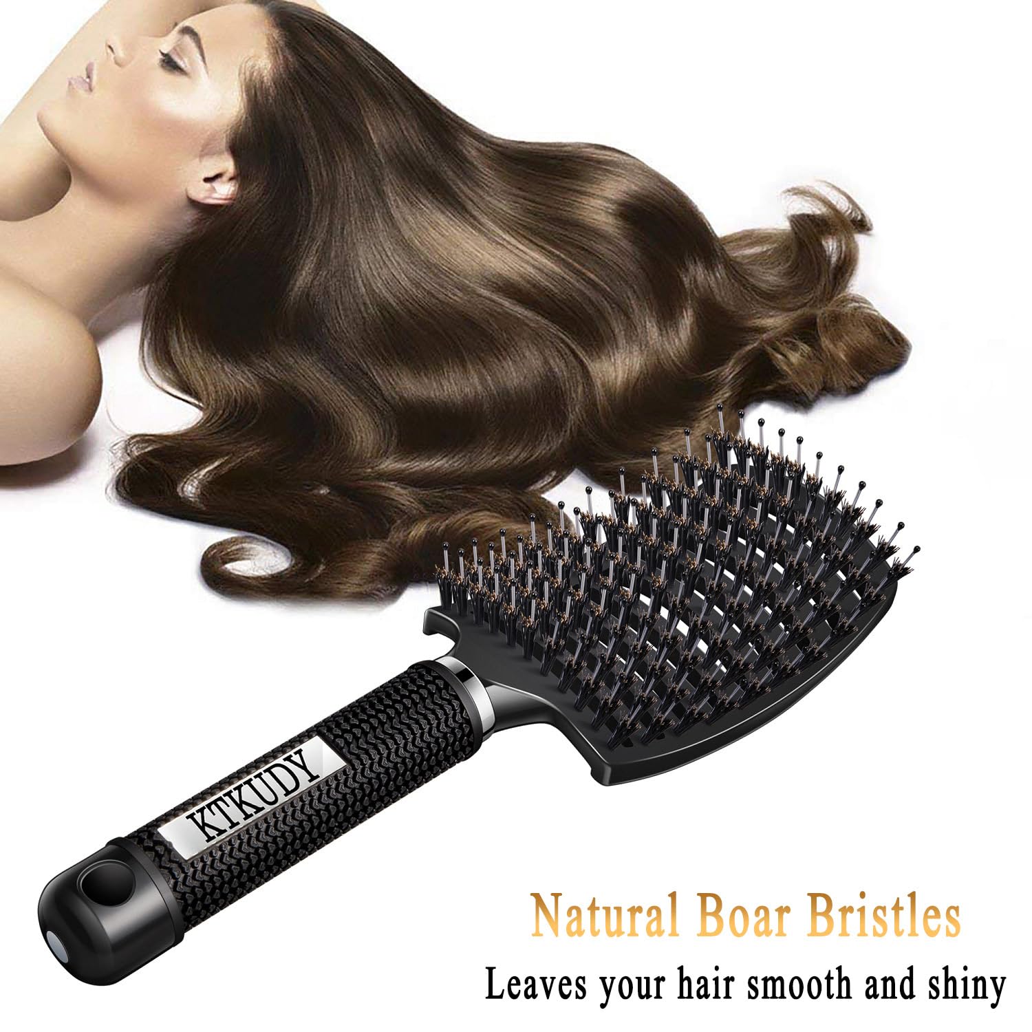 KTKUDY Detangling Brush vented design speeds drying