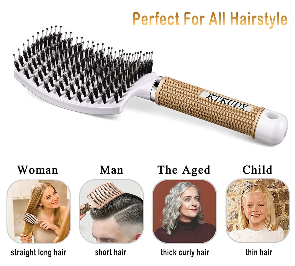 KTKUDY gift-ready brush showcases thoughtful present for daily hair care.