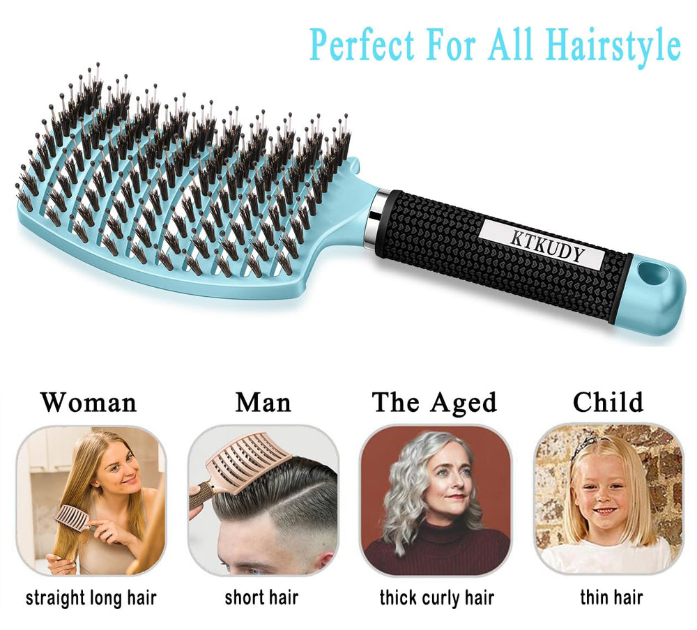 KTKUDY gift-ready hairbrush suitable for women, men, and kids on special occasions