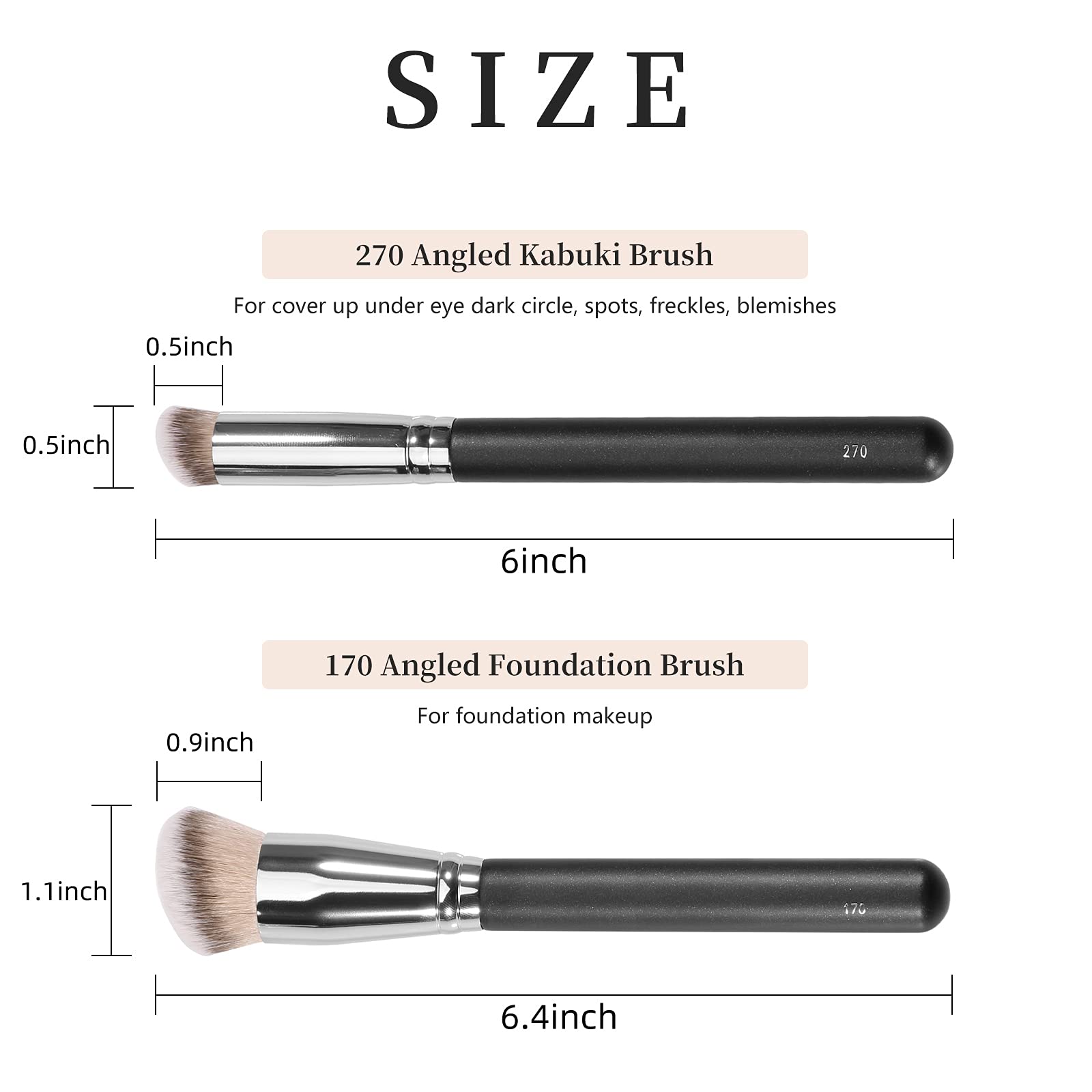 Kugge matte-black handle kabuki design for comfortable grip.
