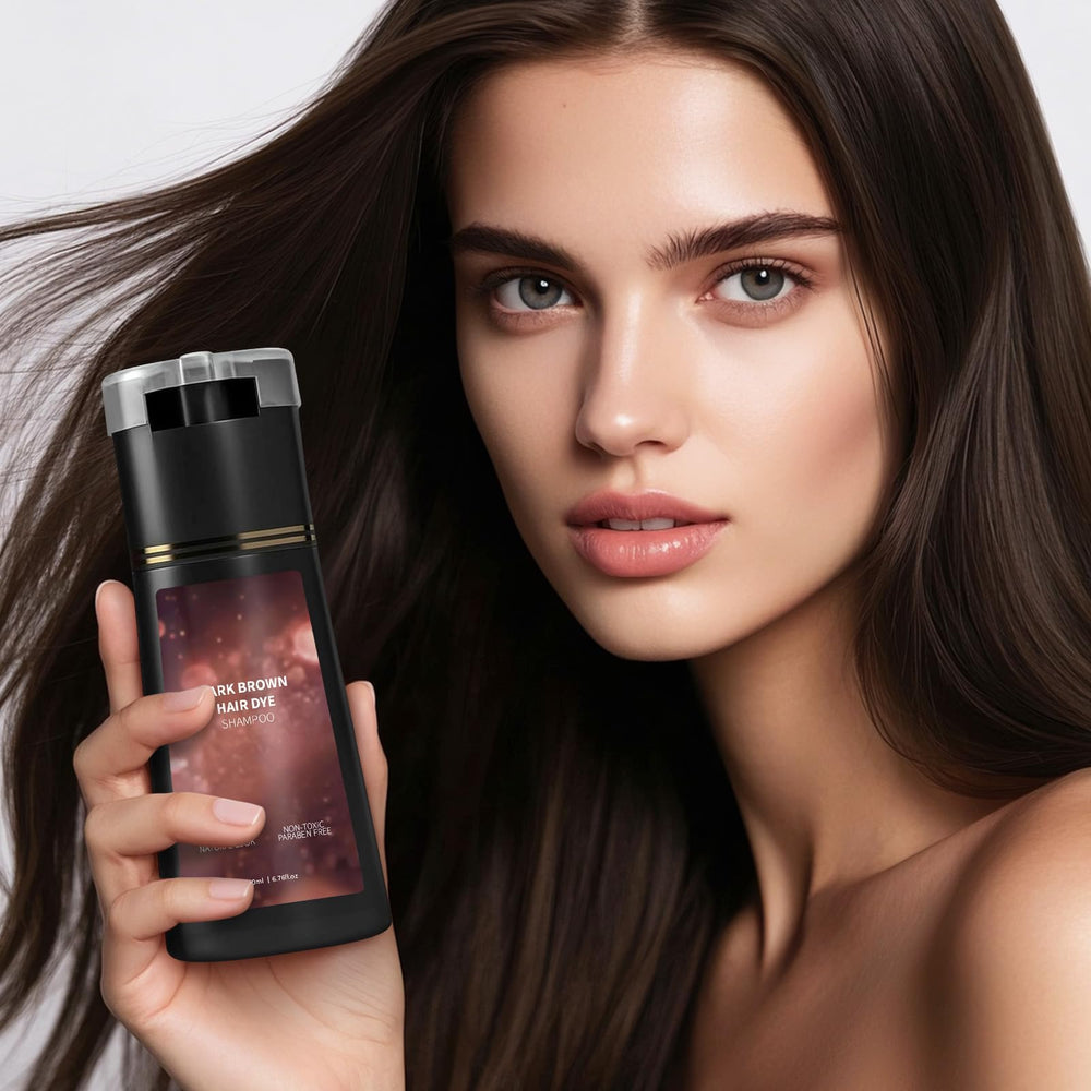 KUKSY Hair Color Dye Shampoo leak-proof cap prevents spills.