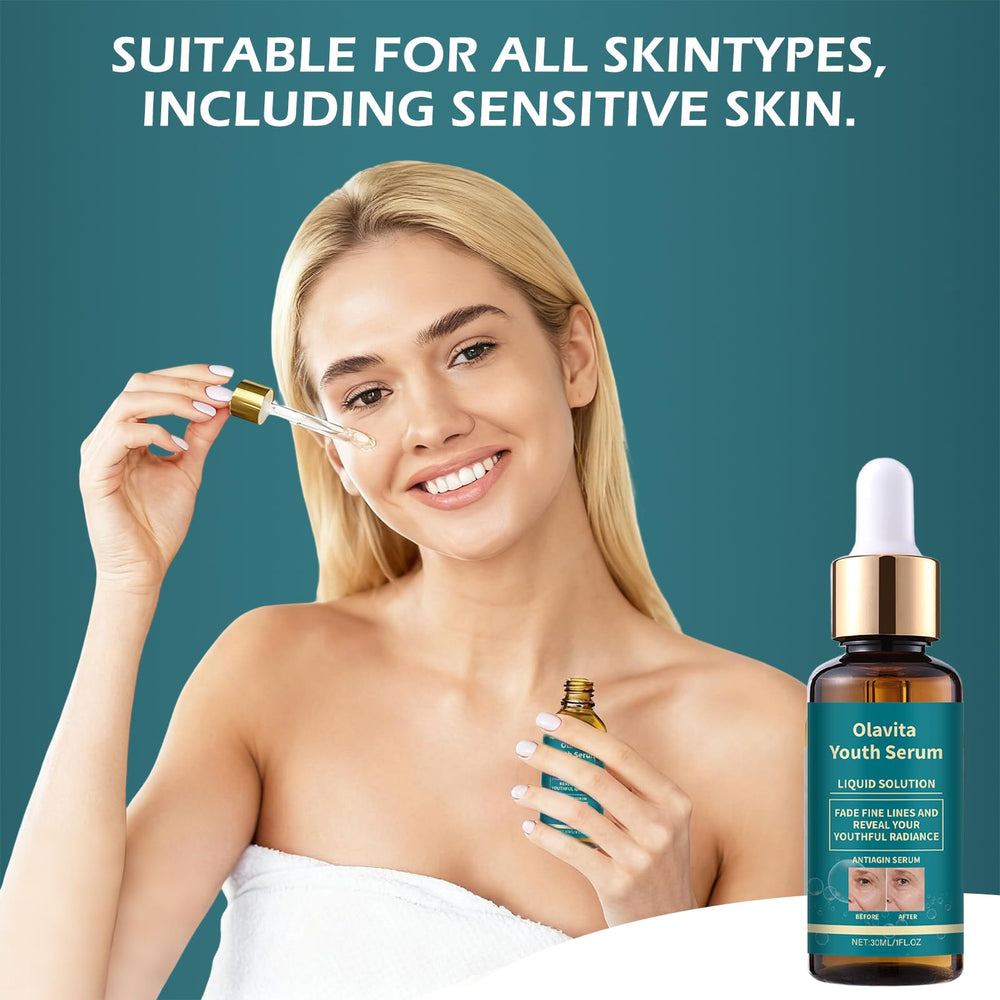 KUKSY Olavita upgraded packaging emphasizing premium anti-aging formula