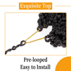 Kulayss 30 strands per pack highlight dense fullness for voluminous style.