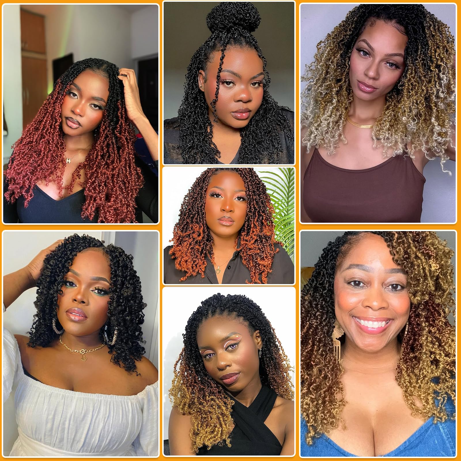 Kulayss natural-black crochet hair demonstrates versatile color-ready finish.