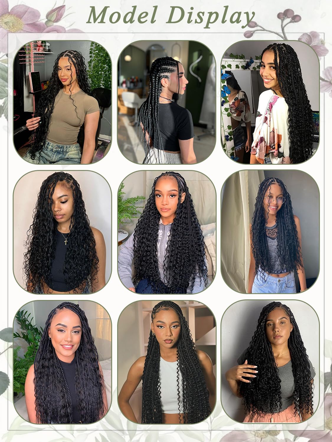 KULYMUWIG boho-braids ideas showcase creative, lightweight styles.