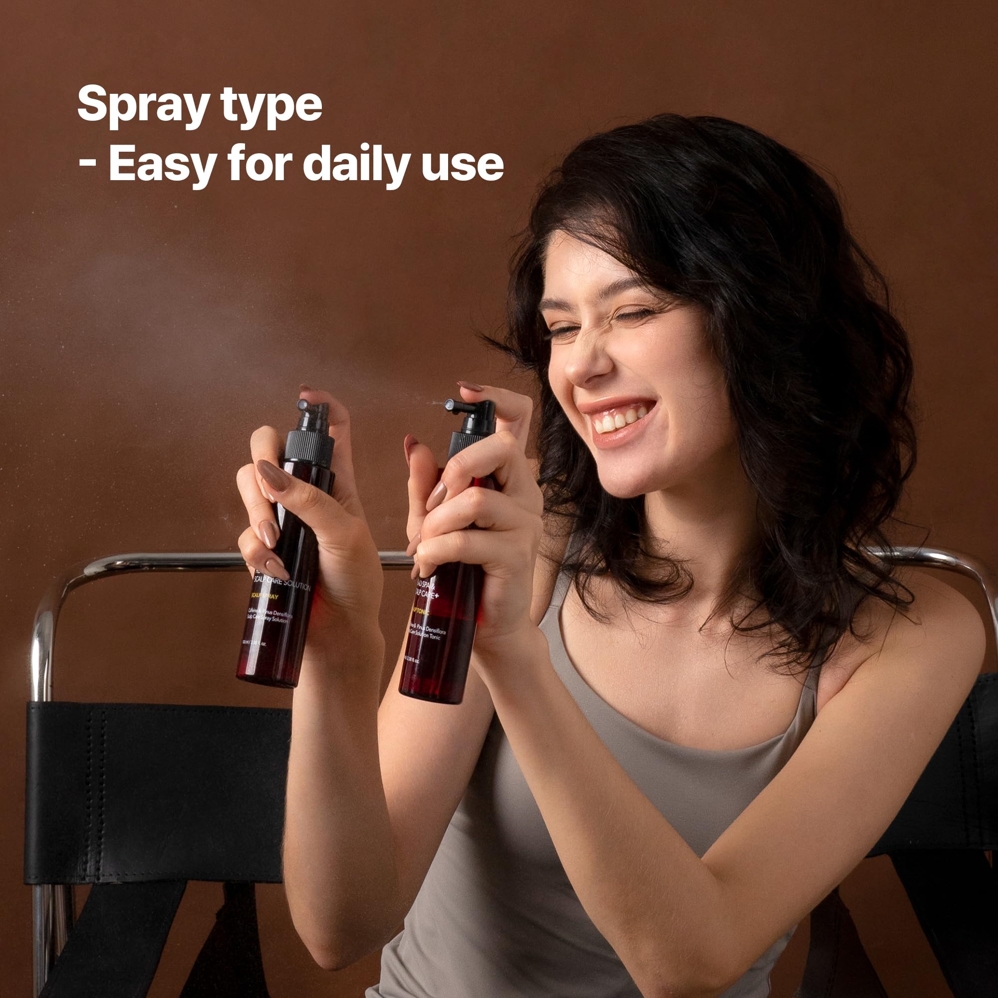 KUNDAL scalp soothing massage scene demonstrates application