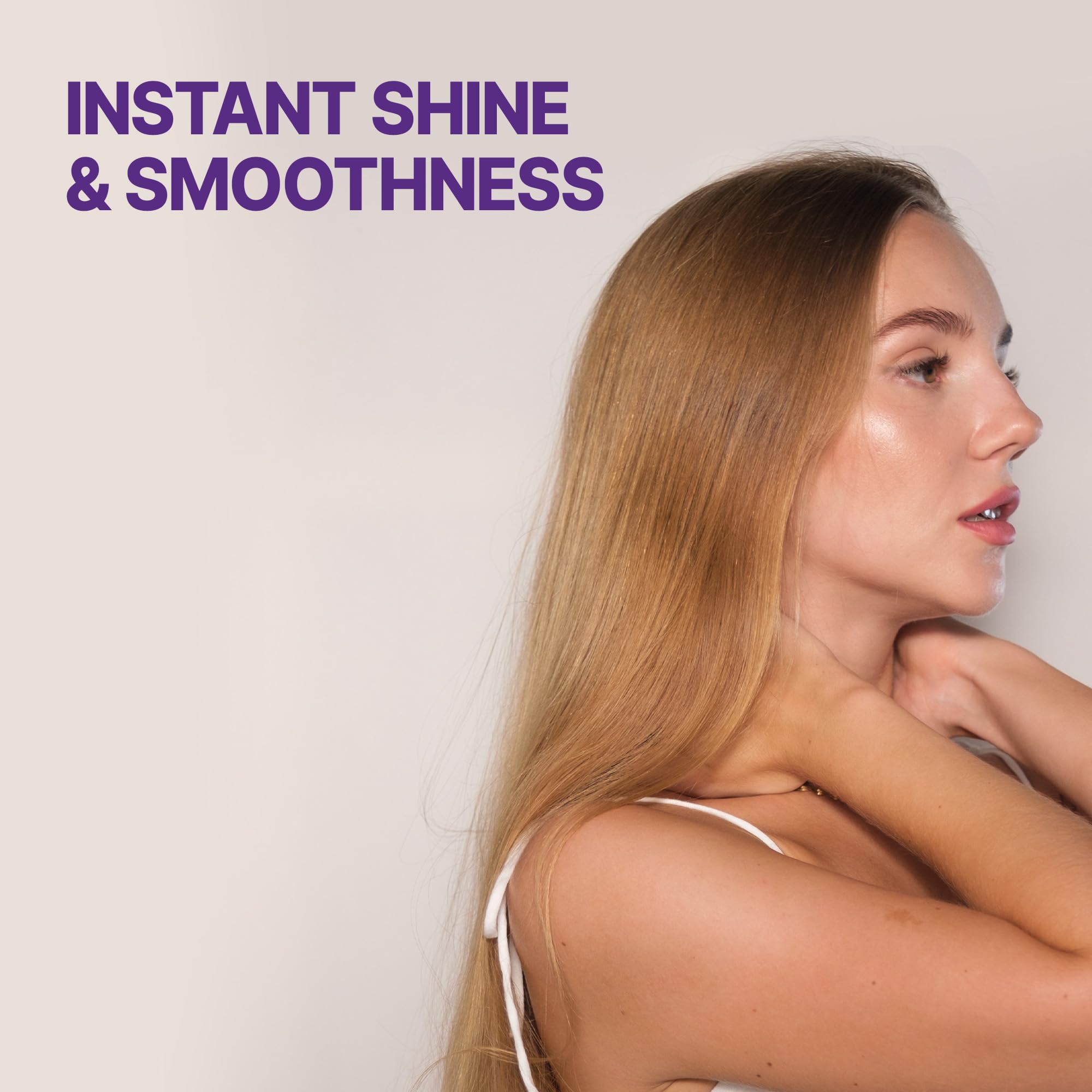 Brillo suave y natural tras cada uso del serum KUNDAL.