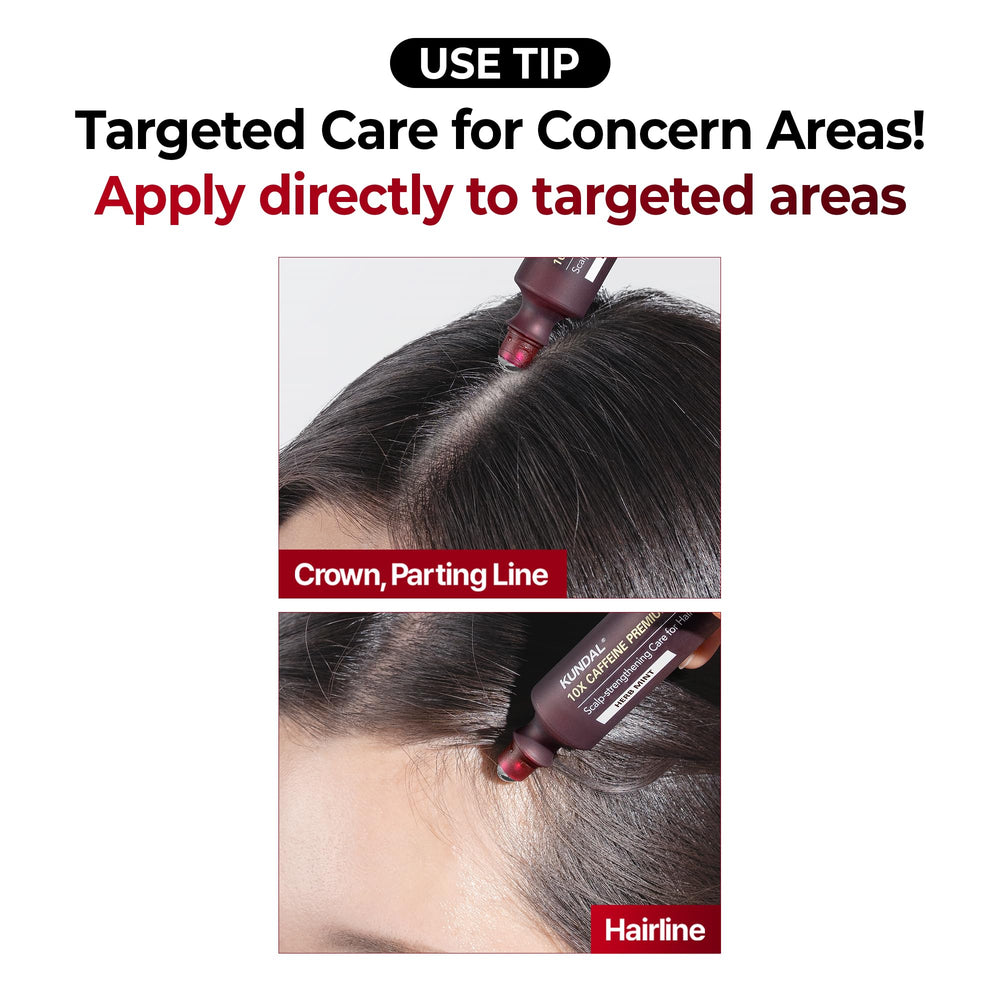 KUNDAL compact stocking-stuffer packaging offers convenient holiday hair care gift.