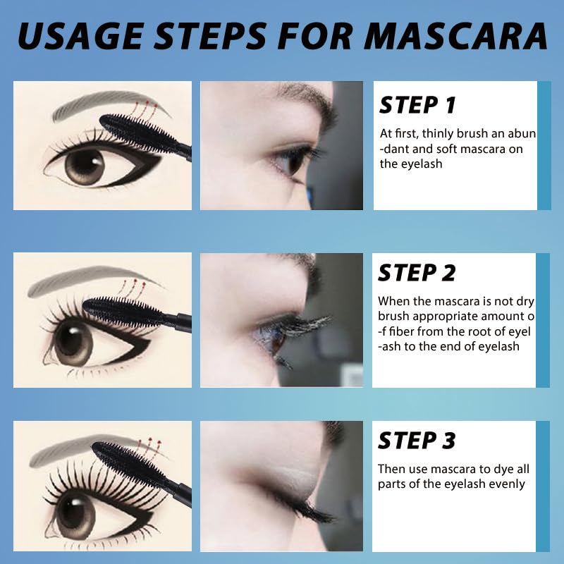 KUNSHNBEI QIC long-lasting formula keeping lashes defined from morning to night