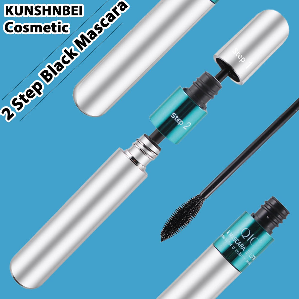 KUNSHNBEI QIC waterproof mascara wear-test shows smudge resistance