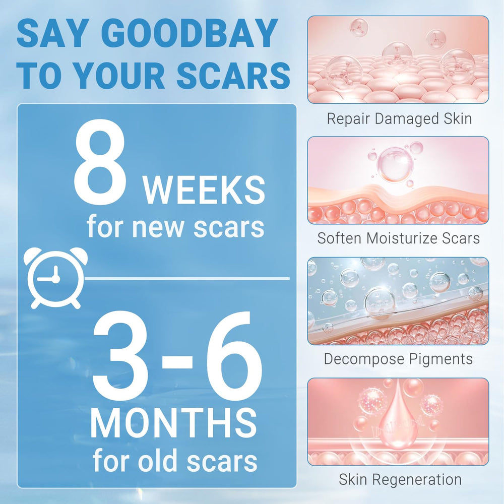 Kunyle silicone scar gel absorption leaves skin hydrated and radiant.