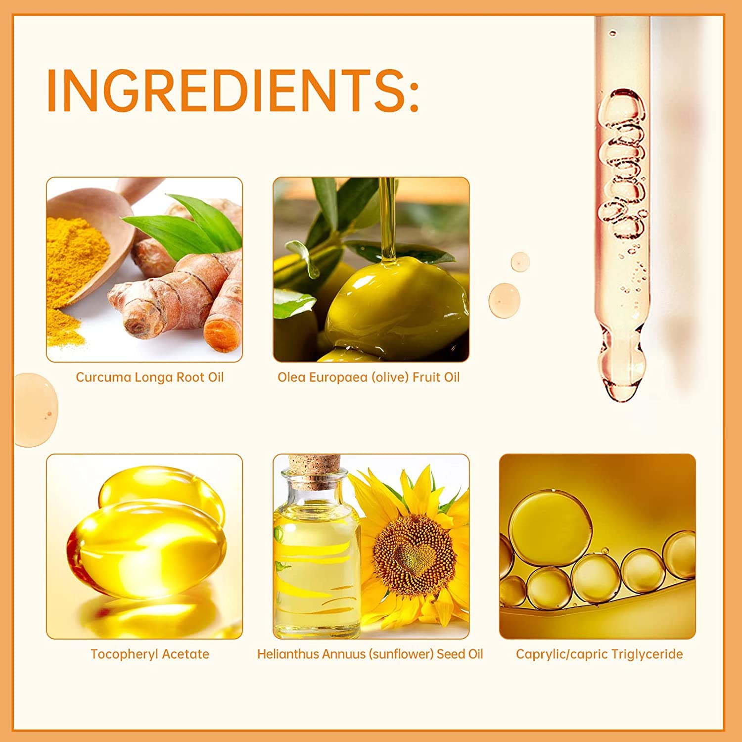 Kurchugo Turmeric Serum application on body areas demonstrates broader use.