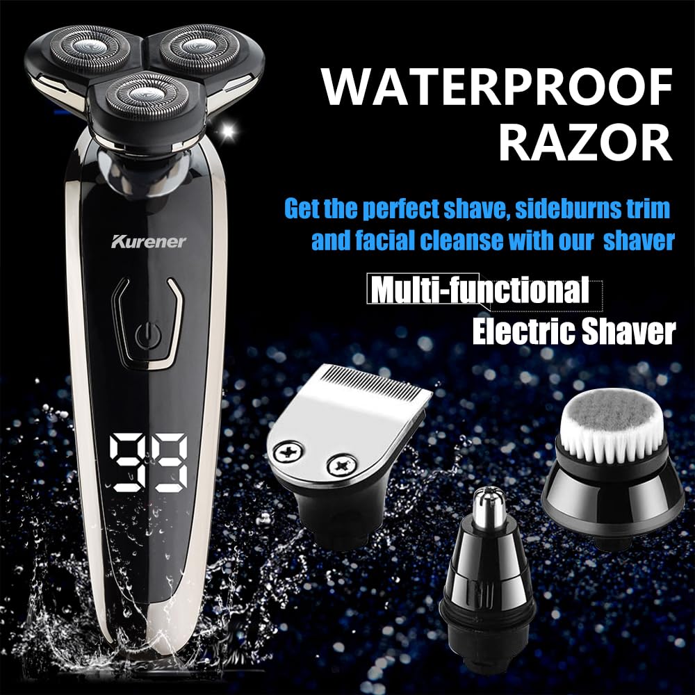 Kurener beard trimmer for precise beard shaping and detailing