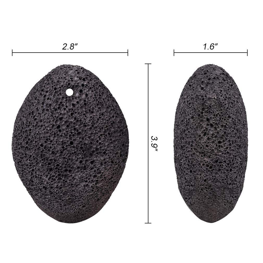 KuuCare pumice stone close-up showing porous surface for effective callus removal