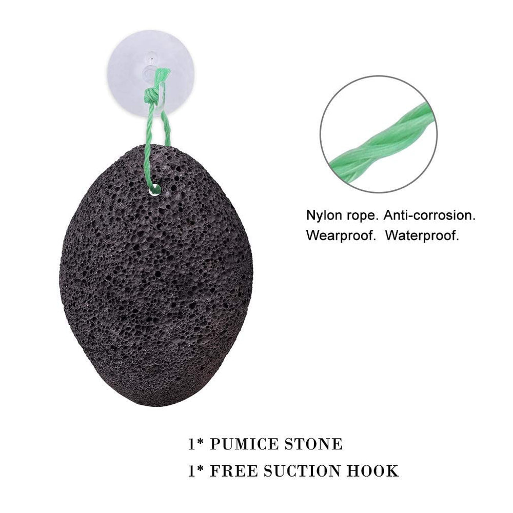 KuuCare pumice stone in use during a pedicure for dead skin removal