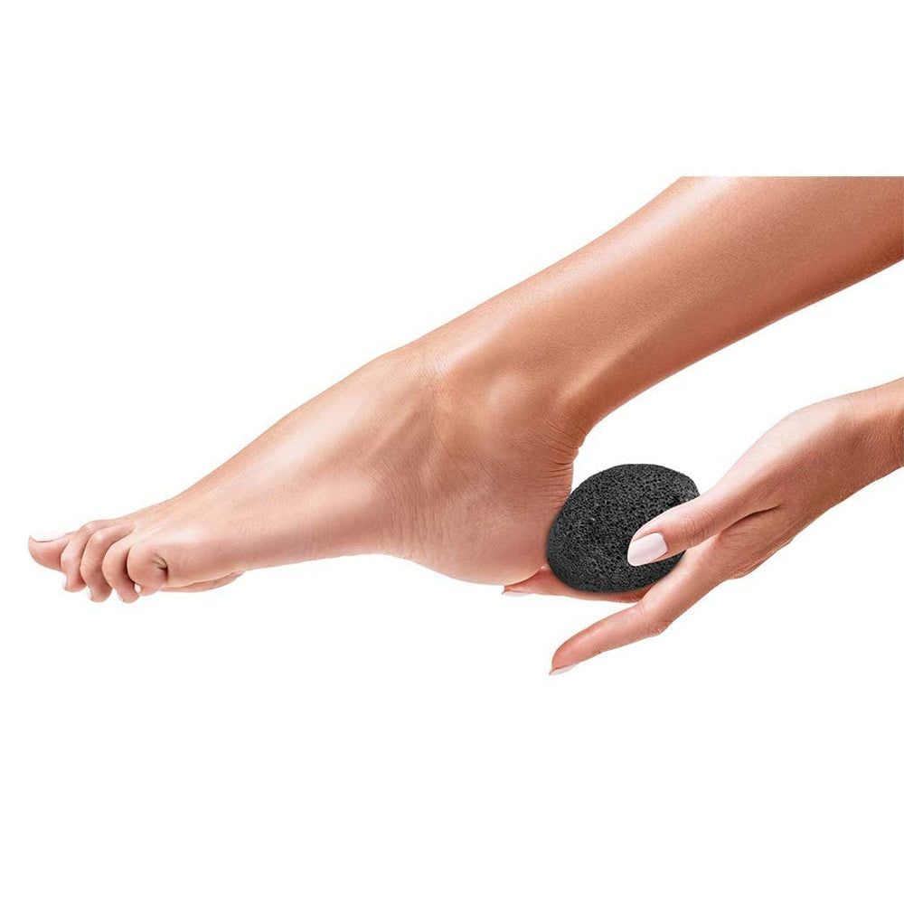 KuuCare pumice stone with suction hook in bathroom wall for storage